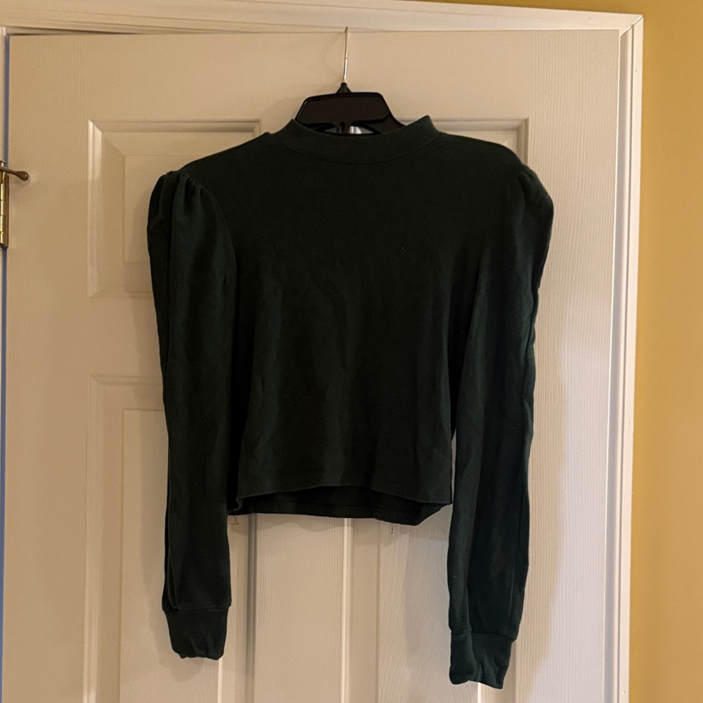 Elie Tahari Forest Green Sweatshirt